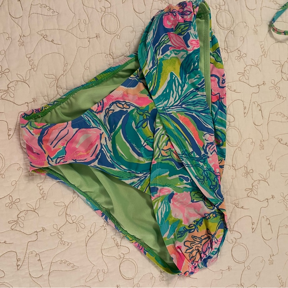 Lilly Pulitzer surf gypsea swim bikini bottom size 8
